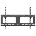 Manhattan Universal TV-Wandhalterung - neigbar und horizontal nachjustierbar - Geeignet für Bildschirme von 37" bis 80"* und bis zu 80 kg - lässt sich auch nach der Montage horizontal justieren - schwarz - 80 kg - 94 cm (37") - 2,03 m (80") - 200 x 200 mm