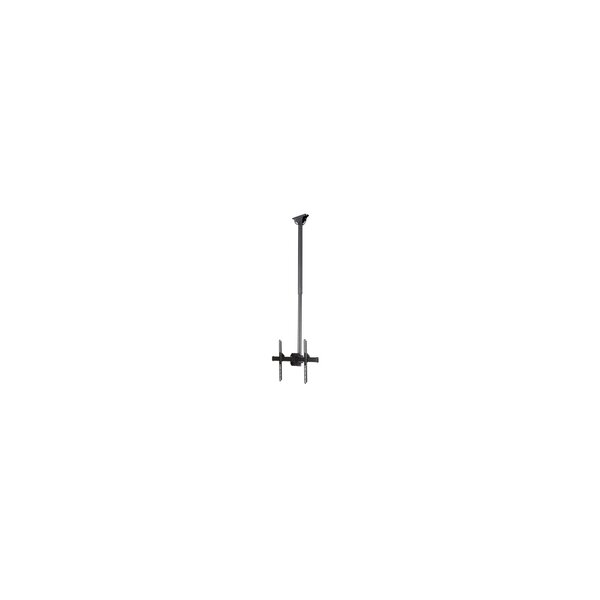 StarTech.com TV-Deckenhalterung - Vollbewegliche - Universelle - Hängende Einzelbildschirmhalterung mit Verstellbarem Teleskopmast - Neigbar/Schwenkbar - VESA-Halterung für 32"-75" Bildschirme - 50 kg - 81,3 cm (32") - 190,5 cm (75") - 200 x 200 mm - 600