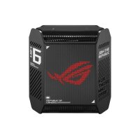 ASUS ROG Rapture GT6 Black 1PK AX10000 Whole-Home Tri-band Mesh WiFi 6 Router 802.11 - Router - WLAN