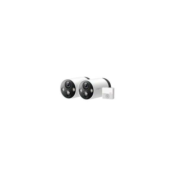 TP-LINK Tapo C420S2 V1 - 2 x Tapo C420 Kameras + Tapo H200 Hub - Netzwerk-Überwachungskamera
