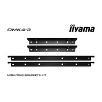 Iiyama OMK4-3 - Schelle - Schwarz - TF4339MSC