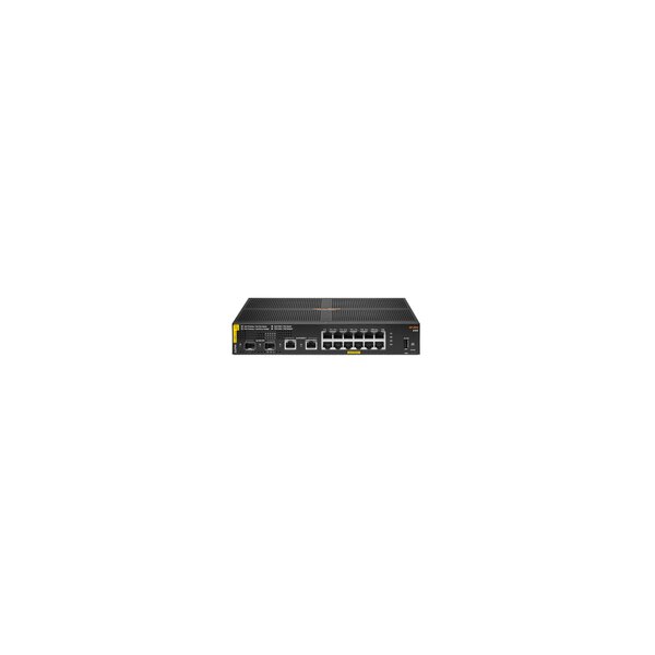 HPE Networking 6100 12G Class4 PoE 2G/2SFP+ 139W - Managed - L3 - Gigabit Ethernet (10/100/1000) - Power over Ethernet (PoE) - Rack-Einbau - 1U