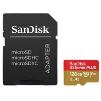 SanDisk Ext Plus microSDXC 128GB+ SD 200MB/s - Extended Capacity SD (MicroSDHC)