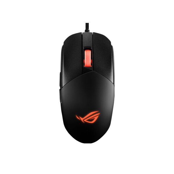 ASUS ROG Strix IMPACT III - rechts - Optisch - USB Typ-A - 12000 DPI - Schwarz