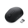 Dell Pro Plus kompakte Maus – MS5120W - schwarz - Beidhändig - Optisch - RF Wireless + Bluetooth - 1600 DPI - Schwarz