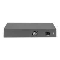 DIGITUS Switch 24-Port FE PoE 2 Uplink Ports SFP/RJ45 -...