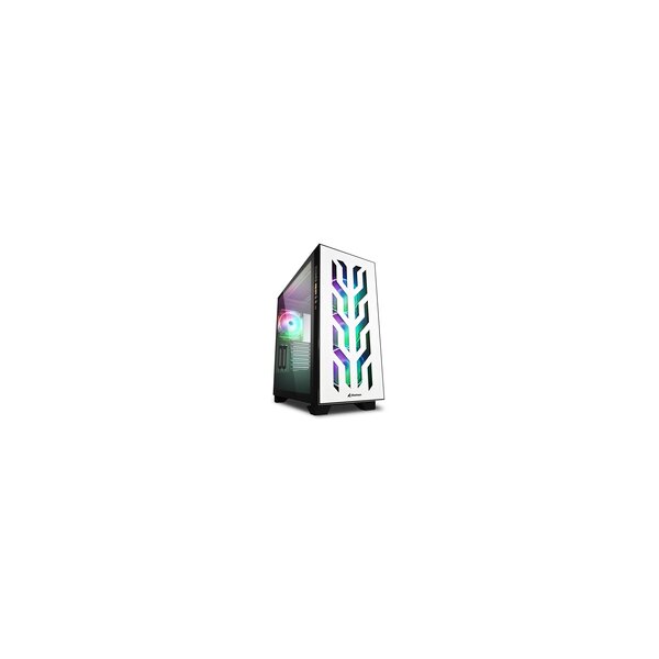 Sharkoon ELITE SHARK CA300T - Tower - PC - Weiß - ATX - EATX - micro ATX - Mini-ITX - Gaming - Multi