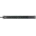 Brennenstuhl 1390007112 - 2 m - Drinnen - C13-Koppler - IP20 - Schwarz - Silber - 12 AC-Ausgänge