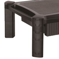 StarTech.com Monitorständer mit Schublade - Höhenverstellbar - Freistehend - 10 kg - 33 cm (13") - 81,3 cm (32") - Höhenverstellung - Schwarz