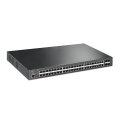 TP-LINK JetStream TL-SG3452XP - Managed - L2+ - Gigabit Ethernet (10/100/1000) - Power over Ethernet (PoE) - Rack-Einbau - 1U