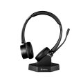 SANDBERG Bluetooth Office Headset Pro+ - Kabellos - Büro/Callcenter - 20 - 20000 Hz - 100 g - Kopfhörer - Schwarz