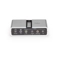 StarTech.com USB Soundbox 7.1 Adapter - externe USB Soundkarte mit SPDIF Didital Audio - 7.1 Kanäle - 16 Bit - USB