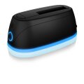 ICY BOX IB-1124L-C3 - HDD - SSD - SATA - Serial ATA II - Serial ATA III - 2.5,3.5" - USB 3.2 Gen 1 (3.1 Gen 1) Type-B - 5 Gbit/s - Schwarz
