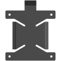 Iiyama Hochwertige Halterung zur Montage eines Mini-PCs oder Thin Clients PCs - Schelle - Schwarz - Metall - 100 x 100 mm - 1 Stück(e)