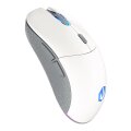 ENDORFY GEM Plus Wireless Onyx White - Beidhändig - Optisch - RF Wireless + USB Type-C - 26000 DPI - Weiß