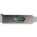 StarTech.com 1 Port Serielle PCI Express RS232 Adapter Karte - Serielle PCIe RS232 Kontroller Karte - PCIe zu Seriell DB9 - 16950 UART - Niedrigprofil-Erweiterungskarte - Windows & Linux - PCIe - Seriell - PCIe 1.1 - RS-232 - Grün - 277385 h