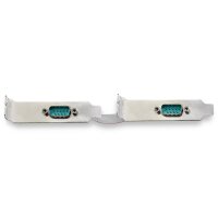 StarTech.com 2 Port Serielle Schnittstellenkarte PCIe mit 16950 UART - Mini PCI Express - Seriell - PCIe 1.1 - RS-232 - 222366 h - CE - FCC