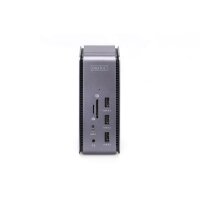 DIGITUS USB4 Dockingstation 8K - USB Type-C™ - Kabelgebunden - USB 3.2 Gen 1 (3.1 Gen 1) Type-C - 100 W - Schwarz - Grau - MMC - MicroSD (TransFlash) - MicroSDHC - 7680 x 4320 Pixel