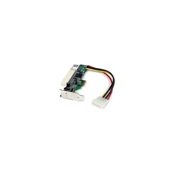 StarTech.com PCI Express Schnittstellenkarte für PCI Low Profile Adapter Karte - PCIe - PCI 32-bit - Rot - CE - FC - ROHS - PERICOM PI7C9X110BNBE - 0 - 85 °C