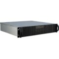 Inter-Tech 2U-20240 - Rack - Server - Schwarz - ATX - micro ATX - Mini-ATX - Stahl - HDD - Netzwerk - Leistung