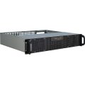 Inter-Tech 2U-20240 - Rack - Server - Schwarz - ATX - micro ATX - Mini-ATX - Stahl - HDD - Netzwerk - Leistung