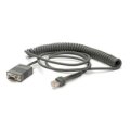 Zebra Motorola RS232 Cable - 2,7 m - DB-9 - RS-232 - Grau