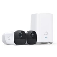 Anker Innovations Eufy eufyCam 2 Pro - IP-Sicherheitskamera - Innen & Außen - Verkabelt & Kabellos - Amazon Alexa & Google Assistant - Wand - Weiß