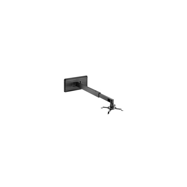 Techly ICA-PM 21 - Wand - 15 kg - Schwarz - Kunststoff - Stahl - 180° - -15 - 15°