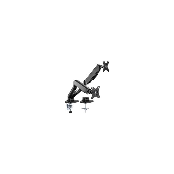 Techly ICA-LCD 462B - Klemme - 43,2 cm (17") - 81,3 cm (32") - 75 x 75 mm - 100 x 100 mm - Schwarz