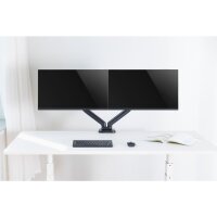 Techly ICA-LCD 462B - Klemme - 43,2 cm (17") - 81,3 cm (32") - 75 x 75 mm - 100 x 100 mm - Schwarz