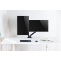 Techly ICA-LCD 462B - Klemme - 43,2 cm (17") - 81,3 cm (32") - 75 x 75 mm - 100 x 100 mm - Schwarz