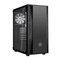 SilverStone FARA B1 RGB - Tower - PC - Kunststoff - Stahl - Gehärtetes Glas - Schwarz - ATX - micro ATX - Mini-ITX - Rot/Grün/Blau