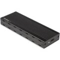StarTech.com USB-C 10 Gbit/s auf M.2 NVMe SSD-Gehäuse - Tragbares externes M.2 NGFF PCIe Aluminiumgehäuse - 1GB/s Read/Write - Unterstützt 2230 - 2242 - 2260 - 2280 - TB3 kompatibel - Mac & PC - SSD-Gehäuse - M.2 - M.2 - 10 Gbit/s - USB Anschluss - Schwar