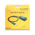 Delock 62121 - Schwarz - Windows XP/XP-64/Vista/Vista-64/7/7-64 - Mac Lion 10.7 - IEEE 802.3 - IEEE 802.3ab - IEEE 802.3az - IEEE 802.3u