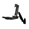 StarTech.com Wandmontage Sitz-/ Steh Workstation - 1 Monitor - Schwarz - 61 cm (24") - 8 kg - Wand - 75 x 75,100 x 100 mm - 2,5 kg