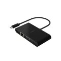 Belkin AVC004BTBK - USB 3.2 Gen 1 (3.1 Gen 1) Type-C - 100 W - Schwarz - HDMI - RJ-45 - USB 3.2 Gen 1 (3.1 Gen 1) Type-A - VGA - 194 mm - 103 mm