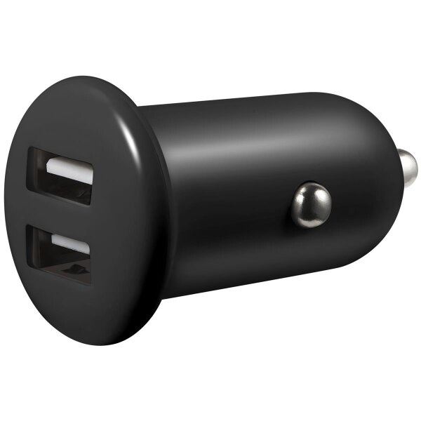 SANDBERG Car Charger 2USB 1A+2.1A SAVER - Auto - Gleichstrom - 5 V - Schwarz