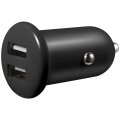 SANDBERG Car Charger 2USB 1A+2.1A SAVER - Auto - Gleichstrom - 5 V - Schwarz