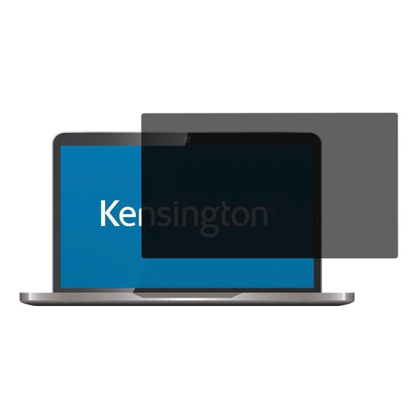 Kensington Blickschutzfilter - 2-fach - abnehmbar für 15,6" Laptops 16:9 - 39,6 cm (15.6") - 16:9 - Laptop - Rahmenloser Blickschutzfilter - Anti-Glanz - Antireflexbeschichtung - Privatsphäre - 30 g