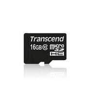 Transcend 16GB microSDHC Class 10 UHS-I - 16 GB -...