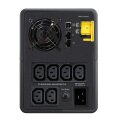 APC Back-UPS 2200 VA - 230 V - AVR - 6 IEC Ausgänge - Line-Interaktiv - 2,2 kVA - 1200 W - Sine - 140 V - 300 V