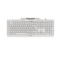 Cherry KC 1000 SC - Tastatur - 105 Tasten QWERTZ - Grau,...