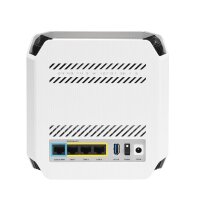ASUS ROG Rapture GT6 - Weiß - Intern - Mesh-Router - Leistung - 538,8 m² - Tri-Band (2,4 GHz / 5 GHz / 5 GHz)