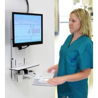 Ergotron 61-080-062 - 15 kg - 61 cm (24") - 75 x 75 mm - 100 x 100 mm - Weiß