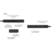 ICY BOX IB-DK4011-CPD USB Type-C Docking Station