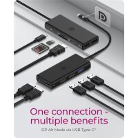 ICY BOX IB-DK4011-CPD USB Type-C Docking Station