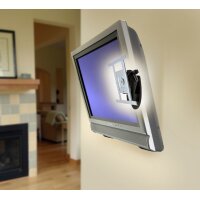 Ergotron LX HD Wall Mount Pivot - 106,7 cm (42") - 75 x 75 mm - 100 x 100 mm - -20 - 20° - -360 - 360° - Schwarz