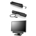 Lenovo USB Soundbar - 2.0 Kanäle - 2,5 W - 70 dB - Schwarz - PC - Kabelgebunden