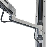 Ergotron LX Sit-Stand Wall Mount Keyboard Arm - 2,2 kg - Edelstahl