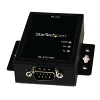 StarTech.com Industrieller Seriell RS232 auf RS422/485 Konverter mit ESD-Schutz - 0 - 50 °C - -20 - 60 °C - 5 - 85% - 59 mm - 117 mm - 22 mm